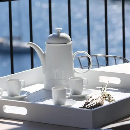 Kastos -stylish With Private Sea Access Villa *
