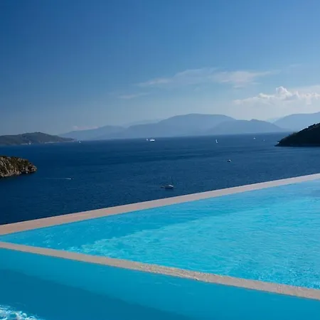 Kastos -stylish With Private Sea Access Villa